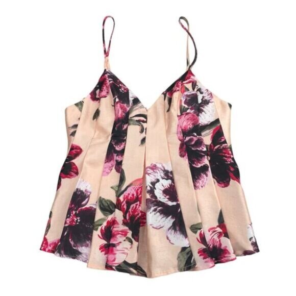 Keepsake The Label Star Crossed Top In Painted Blooms Apricot Size XS - Picture 3 of 6